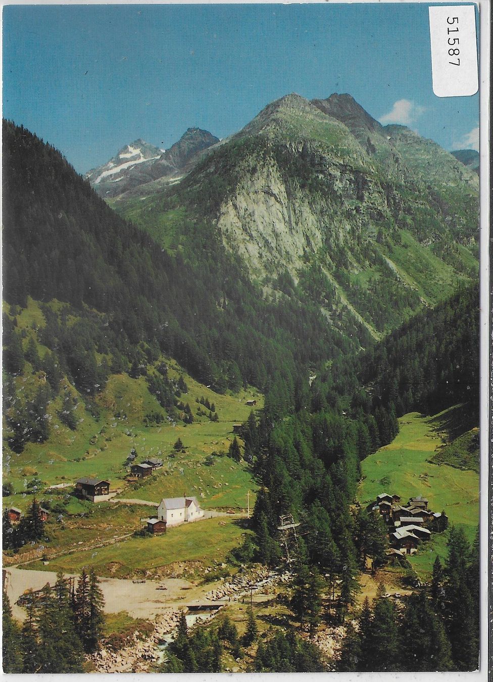 Cartoline postali: Heiligkreuz bei Binn – Usato da Ettingen venduto da Kartenplanet