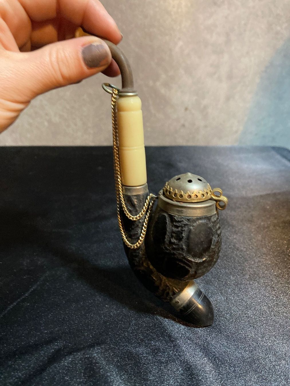 Pipe & Accessori: Pipe ancienne Pfeife antik tabak colector – Usato da St-Cierges venduto da LeRegain 1