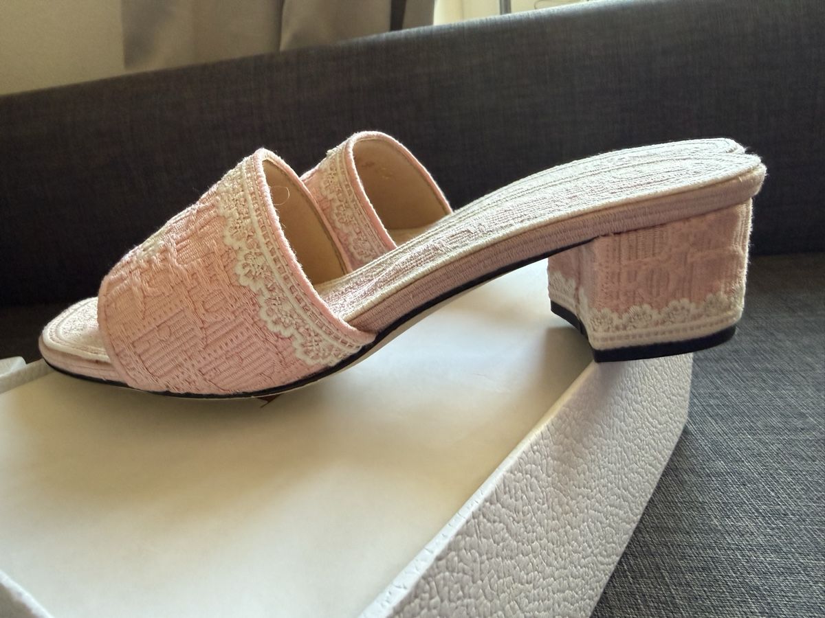Scarpe da donna: Dioramour Dentelle Heeled Slide – Usato da Luzern venduto da sas_r89l 5