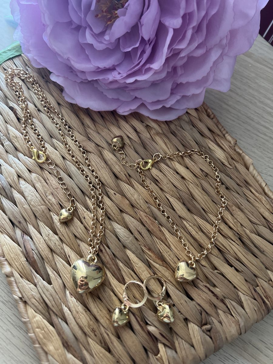 Sonstiger Schmuck: Herz Schmuckset – Neu (gemäss Beschreibung) aus Seon von Sunny-Schmuck78