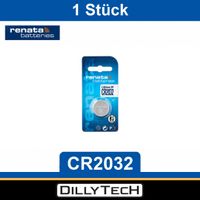 Renata CR2032 Lithium Knopfzellenbatterie - 1 Stk.