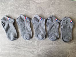 5 Paar Socken Grau (Gr. 38 - 43)
