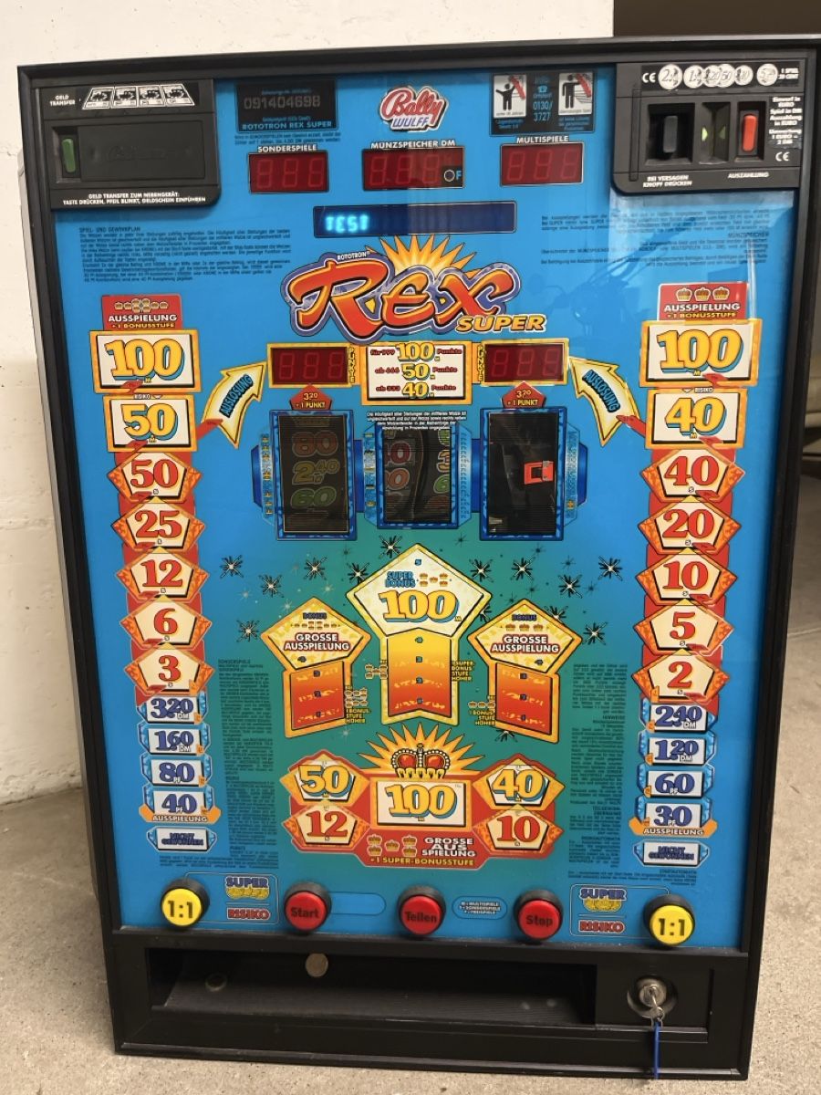 Spielautomaten: Bally Rex Super Spielautomat – Defekt aus Luzern von bennobucher 3
