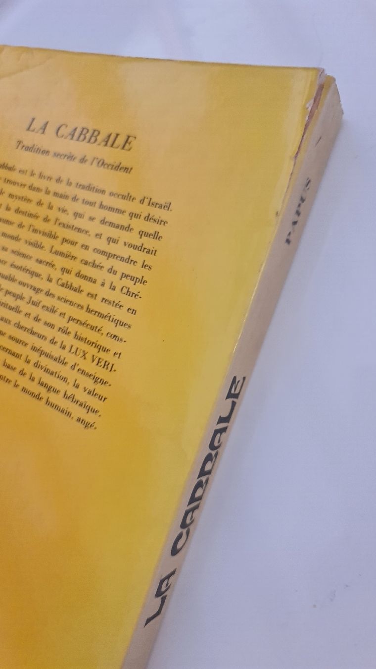 Libri: La Cabbale Tradition Secrète De L’Occident Éditions Dangles – Usato da Montreux venduto da Edelweissgirl_64 1