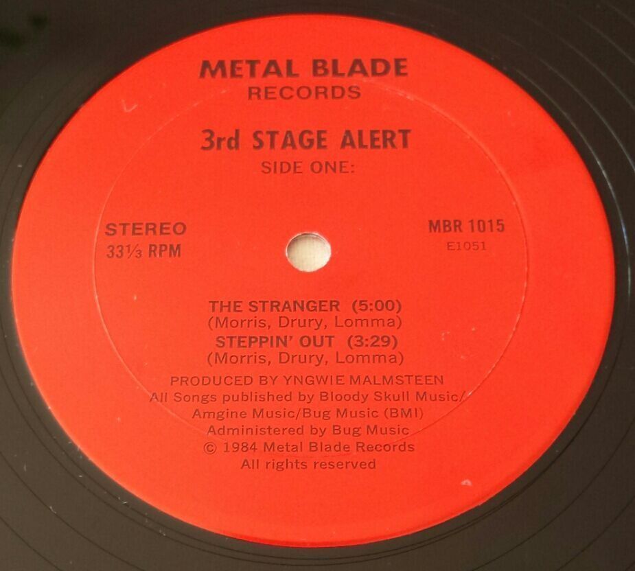 Schallplatten: 3rd Stage Alert - Same - EP - 1984 - US First Press – Gebraucht aus Uster von Zardodel 4