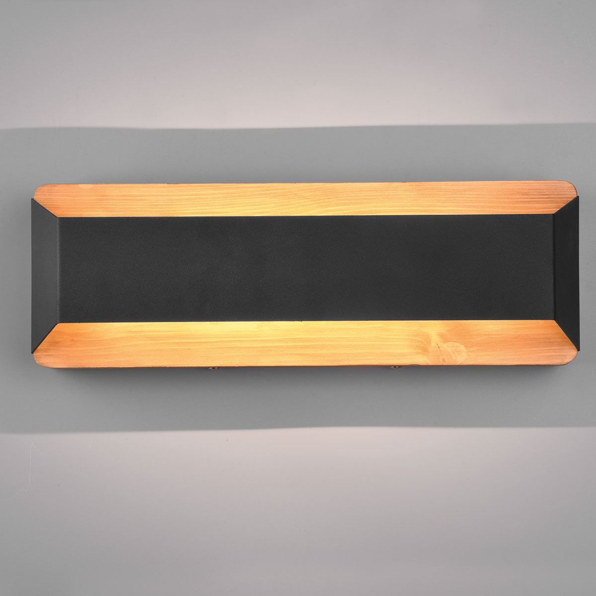 Lampade: LED Wandleuchte, Holz, 1500 Lumen – Nuovo (secondo la descrizione) da Kreuzlingen venduto da Smart-Light 1