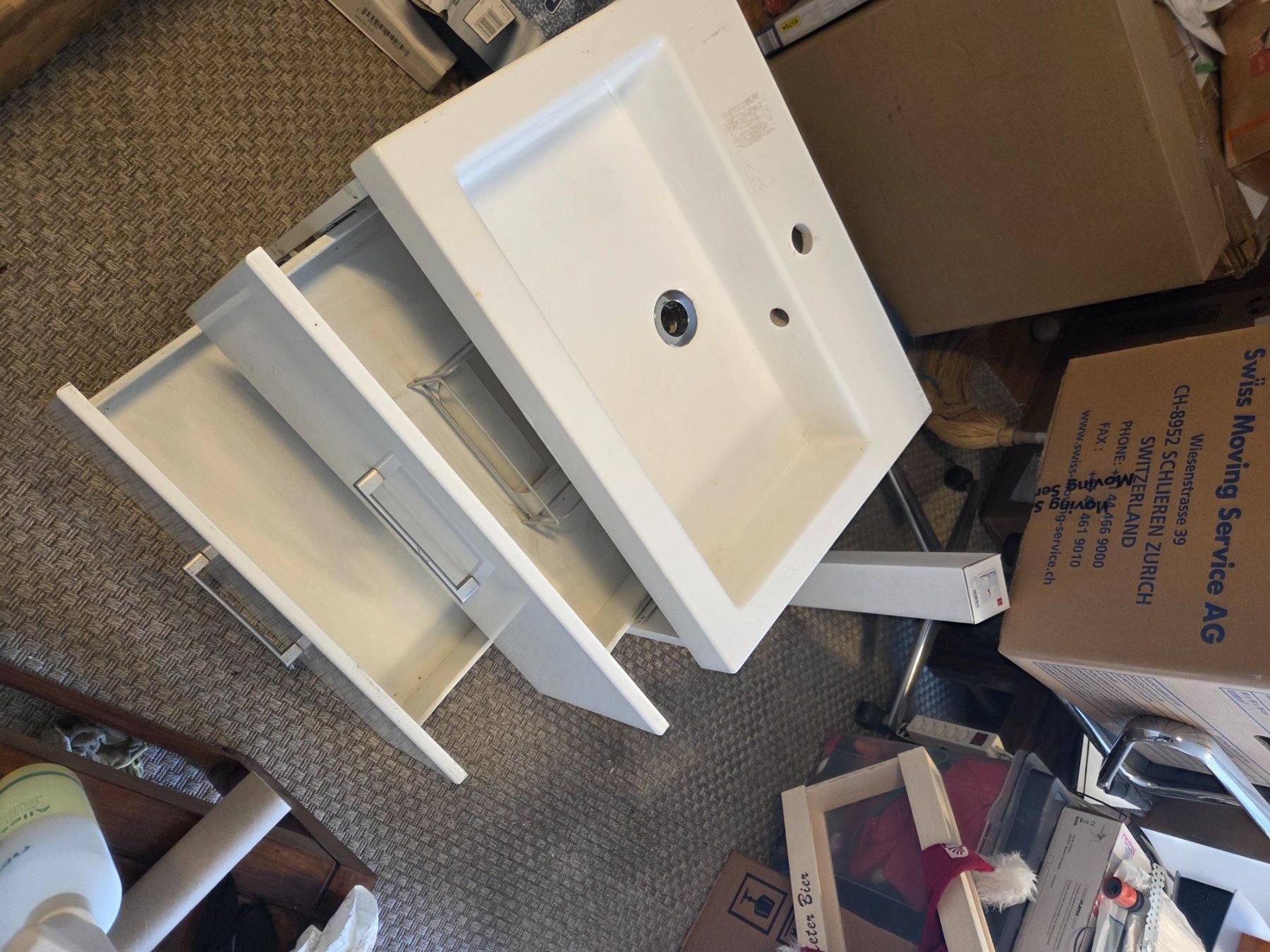 Mobili per bagno: Lavabo mit Unterschrank – Nuovo (secondo la descrizione) da Hombrechtikon venduto da Umesuri1 2