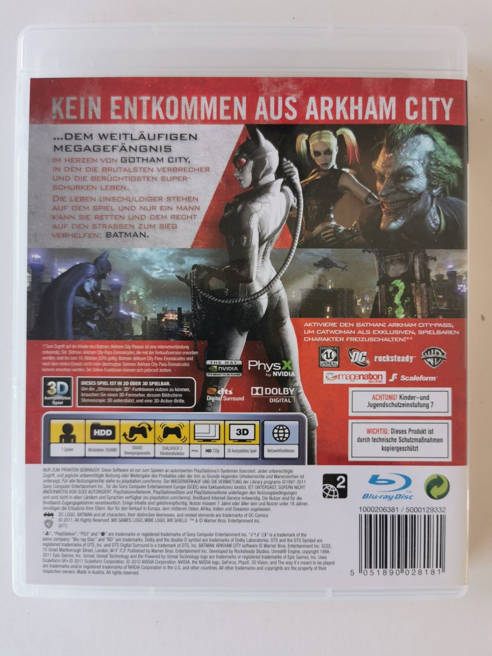 Giochi: Ps 3 - Batman Arkham CIty – Usato da Lenzburg venduto da eyworld 2