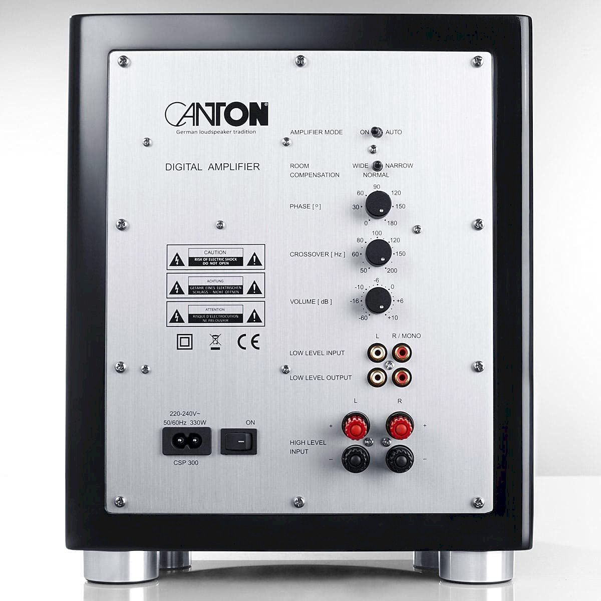 Casse acustiche: Canton Sub 601 Subwoofer schwarz – Nuovo e nell'imballaggio originale da Bottighofen venduto da zaap 4