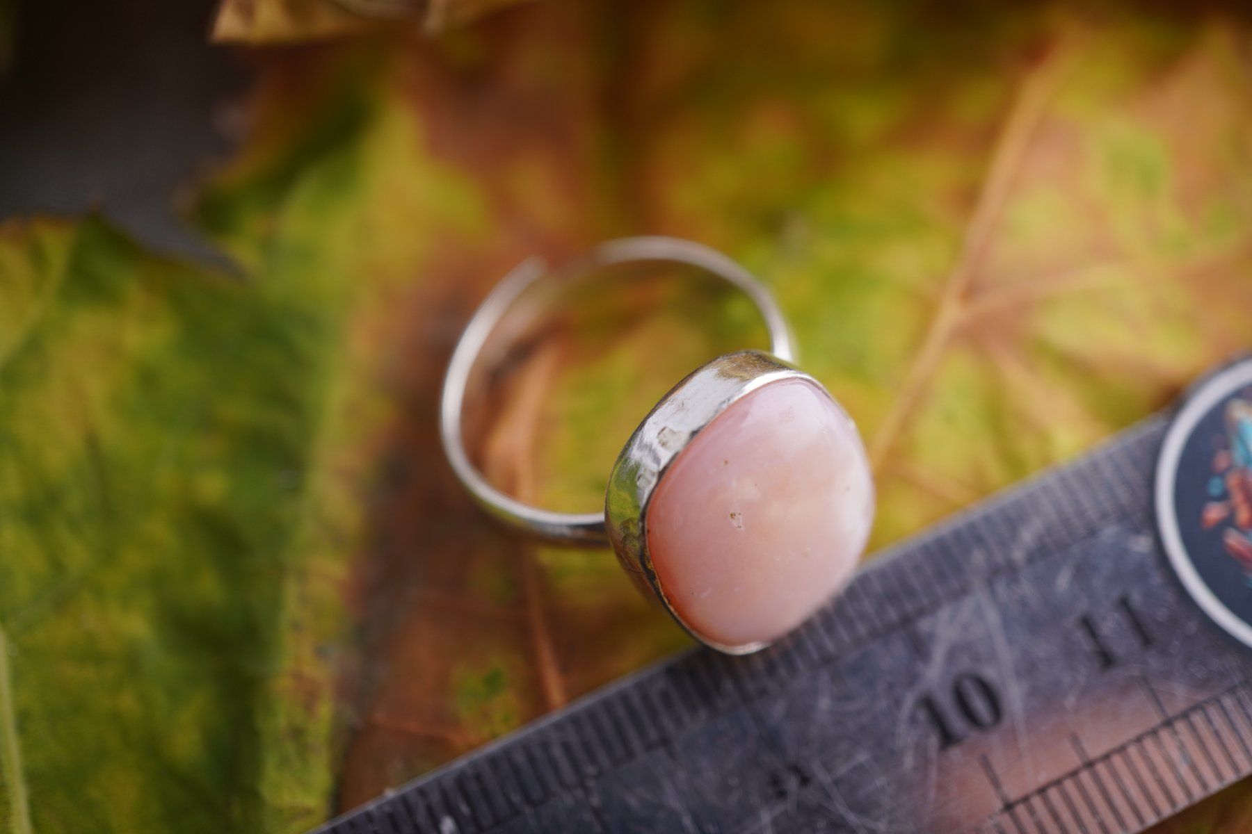 Minerali & Pietre curative: Opal Rosa    ring Grösse  Variabel     (Räumung!) – Nuovo e nell'imballaggio originale da Eschenbach SG venduto da topstone 3
