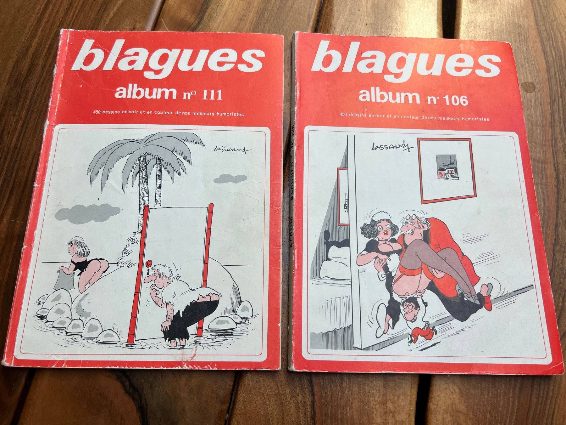 Comics: Blagues - Lot de 2 – Gebraucht aus Athenaz (Avusy) von Drine1971