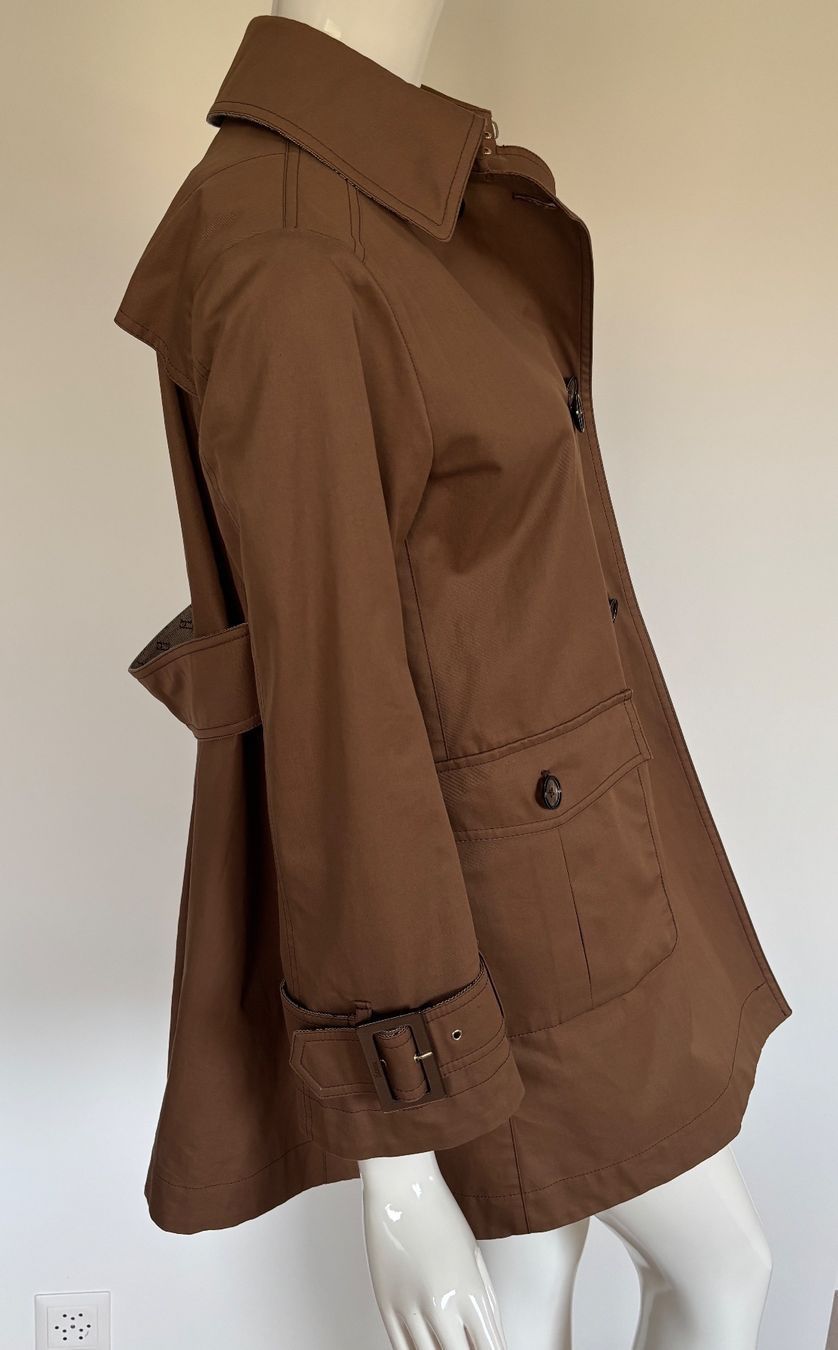 Herno Giacche: Herno Trenchcoat cognac - EU 36 - Top Zustand – Usato da Bottmingen venduto da Merkur_Basel 2