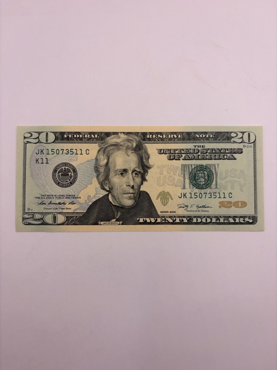Banconote: Billet de 20 dollars USA, 2009, non circulé – Nuovo (secondo la descrizione) da St-Maurice venduto da SPEKER