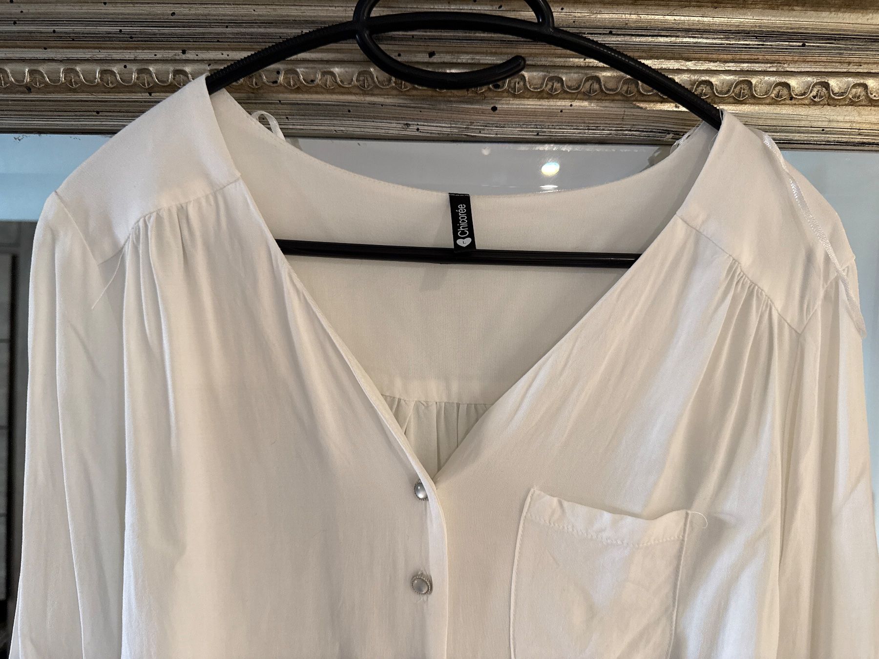 Camicette: leichte Damen Bluse, Chicoree, L – Usato da Amriswil venduto da used2use 1