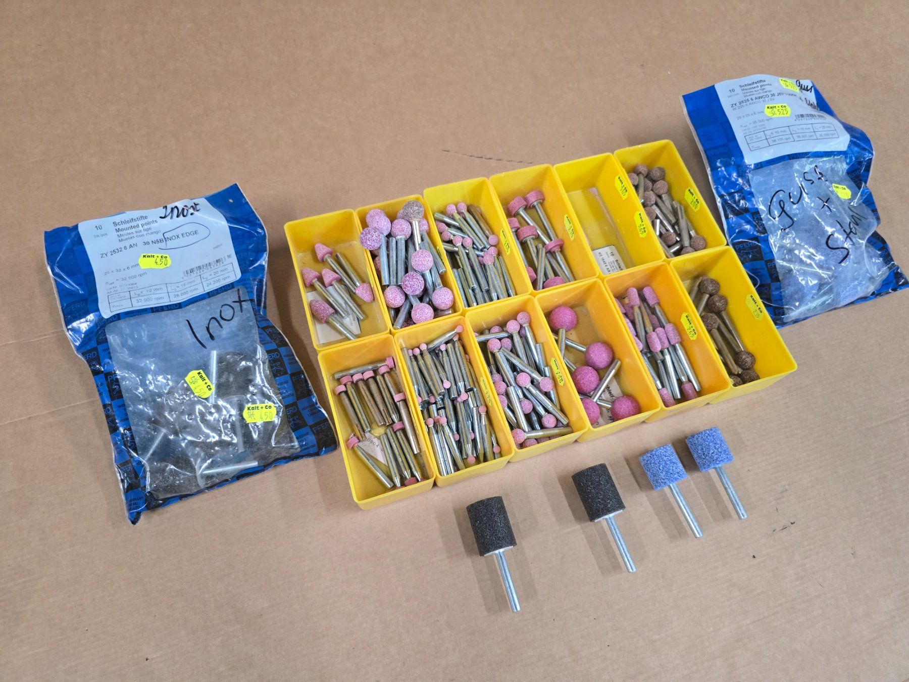 Tutti gli attrezzi: Posten Profi Schleifstifte inkl. Einteilungen ab 1.- – Nuovo (secondo la descrizione) da KRINAU venduto da Mio_Liqstyle 7