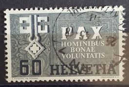 2257B) 268, Pax Schlüssel zum Frieden Vollstempel Kt. 25.-