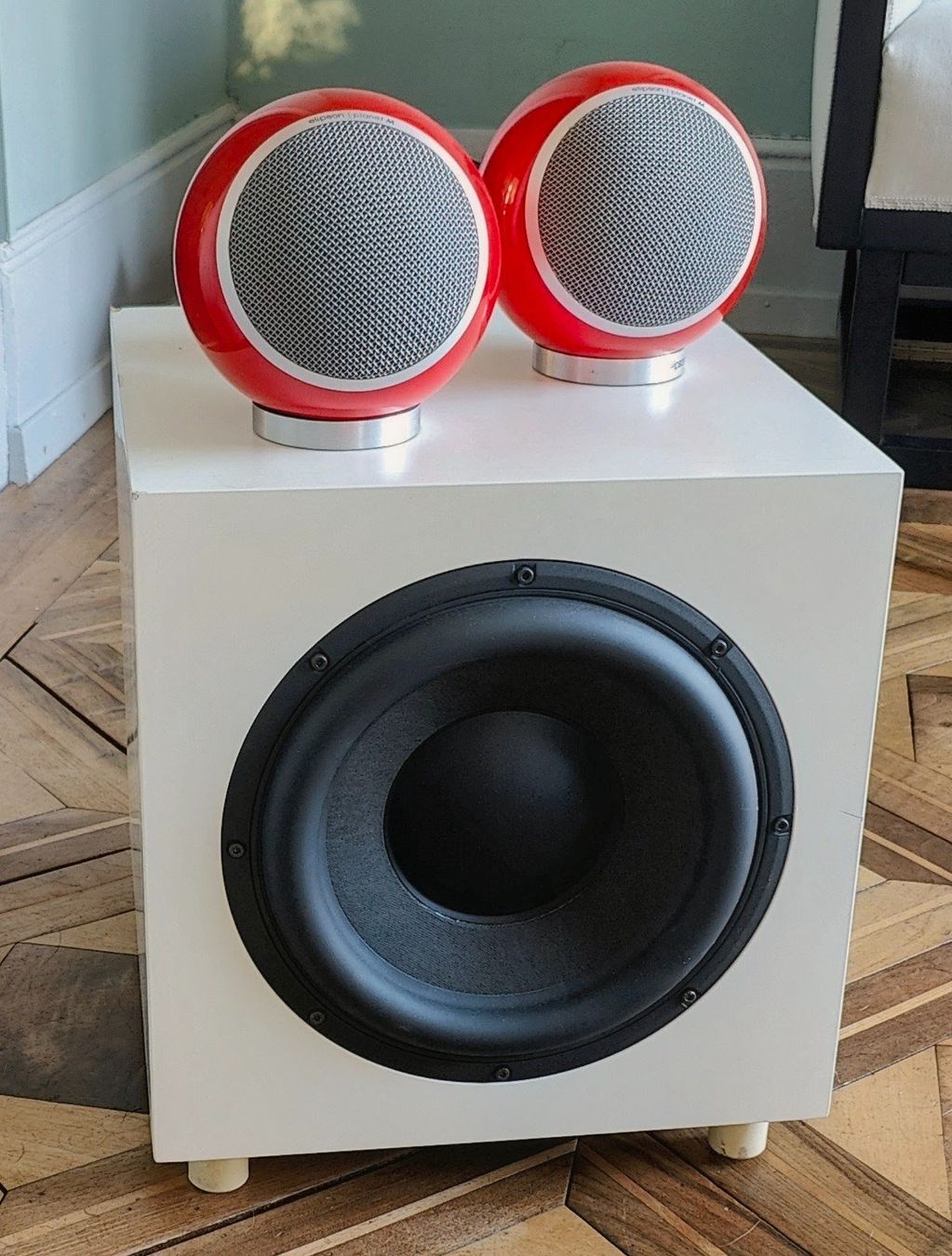 Casse acustiche: Elipson Planet M + Subwoofer aktiv – Usato da Ebikon venduto da Hulahup0