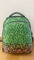 Kinderrucksack Minecraft Pixel-Design Grösse 18L