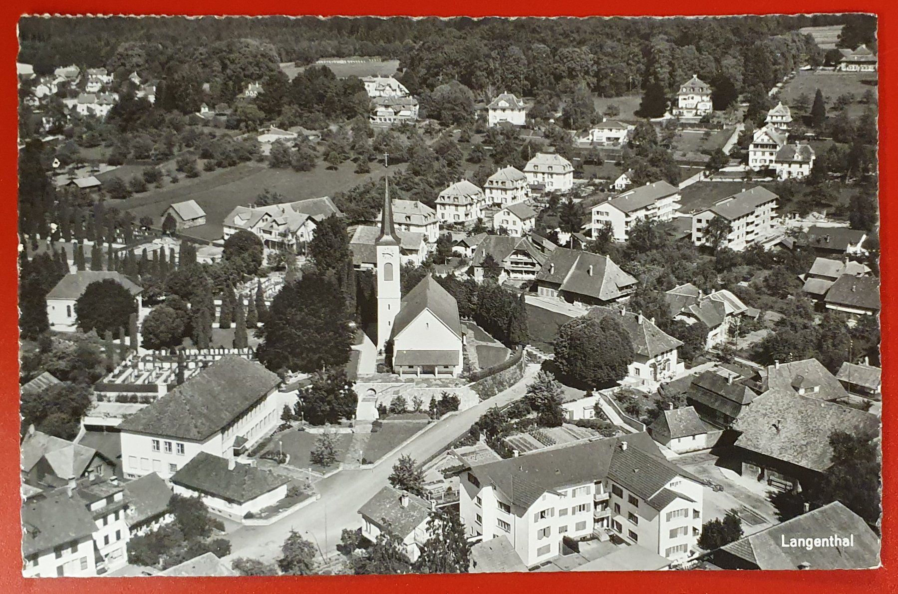 Cartoline postali: Langenthal 1963 – Usato da Kreuzlingen venduto da Rschweiz1