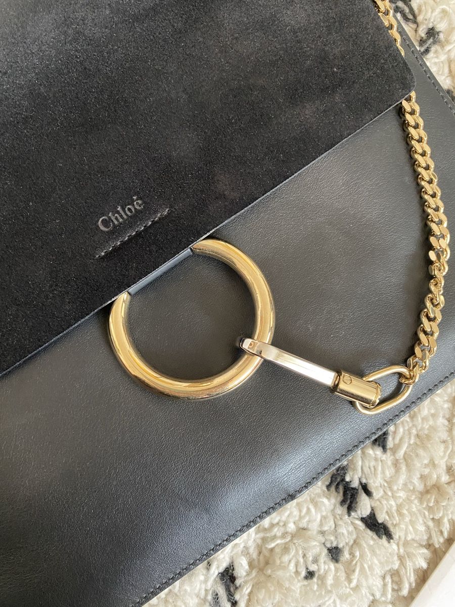 Chloé Taschen für Damen: Original Chloé Faye Handtasche black – Gebraucht aus Buchs ZH von crazyhandbaggirl123 4