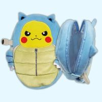 Pikachu in Blastoise Tortank – Peluche bag – Pokémon – 20cm