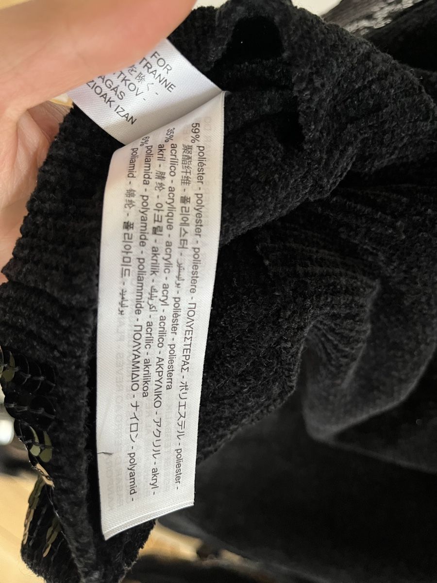 Zara Pullover & Sweatshirts: Completely new Zara Sequin Chenille Sweater S – Neu und originalverpackt aus Basel von 550_ckp6 3