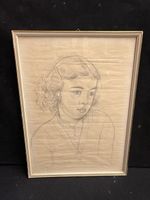 DESSIN SIGNÉ ÉMILE FRANÇOIS CHAMBON(1905-1993)daté 53