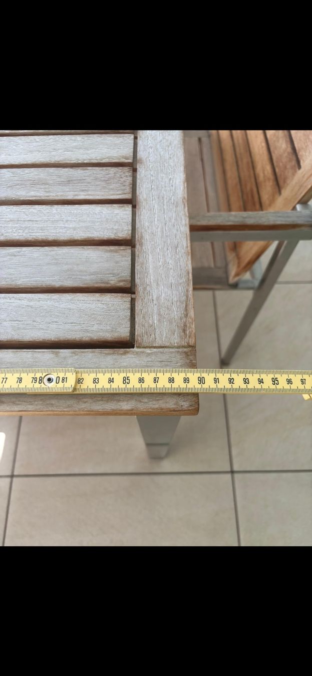 Livique Set de table et chaises: Holztisch Balkon & 4 Stühle – D'occasion à Einsiedeln par LulinaG 8