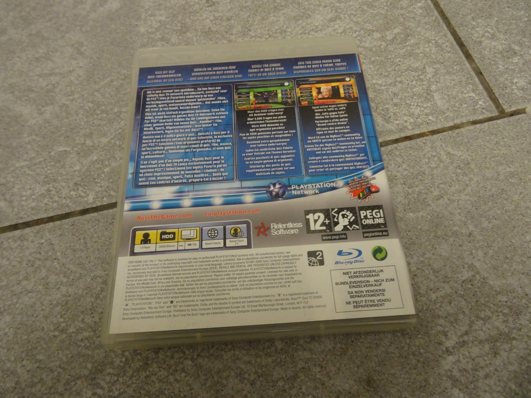 Sony Giochi: Buzz! Quiz TV PS3 – Usato da Olten venduto da Disc-Ausverkauf 2