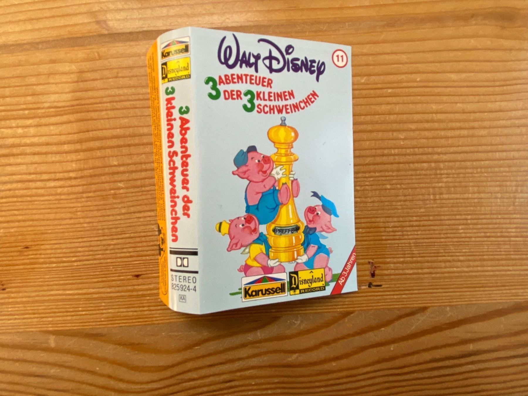 Musicassette: Kassette - 3 Abenteuer der 3 Schweinchen – Usato da St.Gallen venduto da kingsamas 3