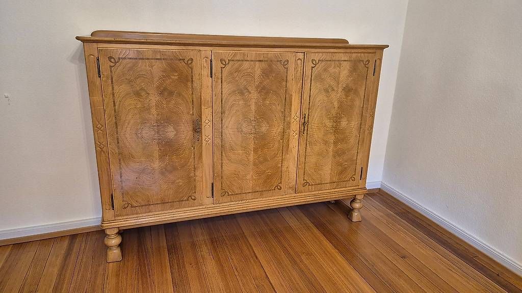 Armadi: Kommode, Sideboard, Highboard, Schrank, braun, Echtholz – Usato da Basel venduto da martinson2000 2