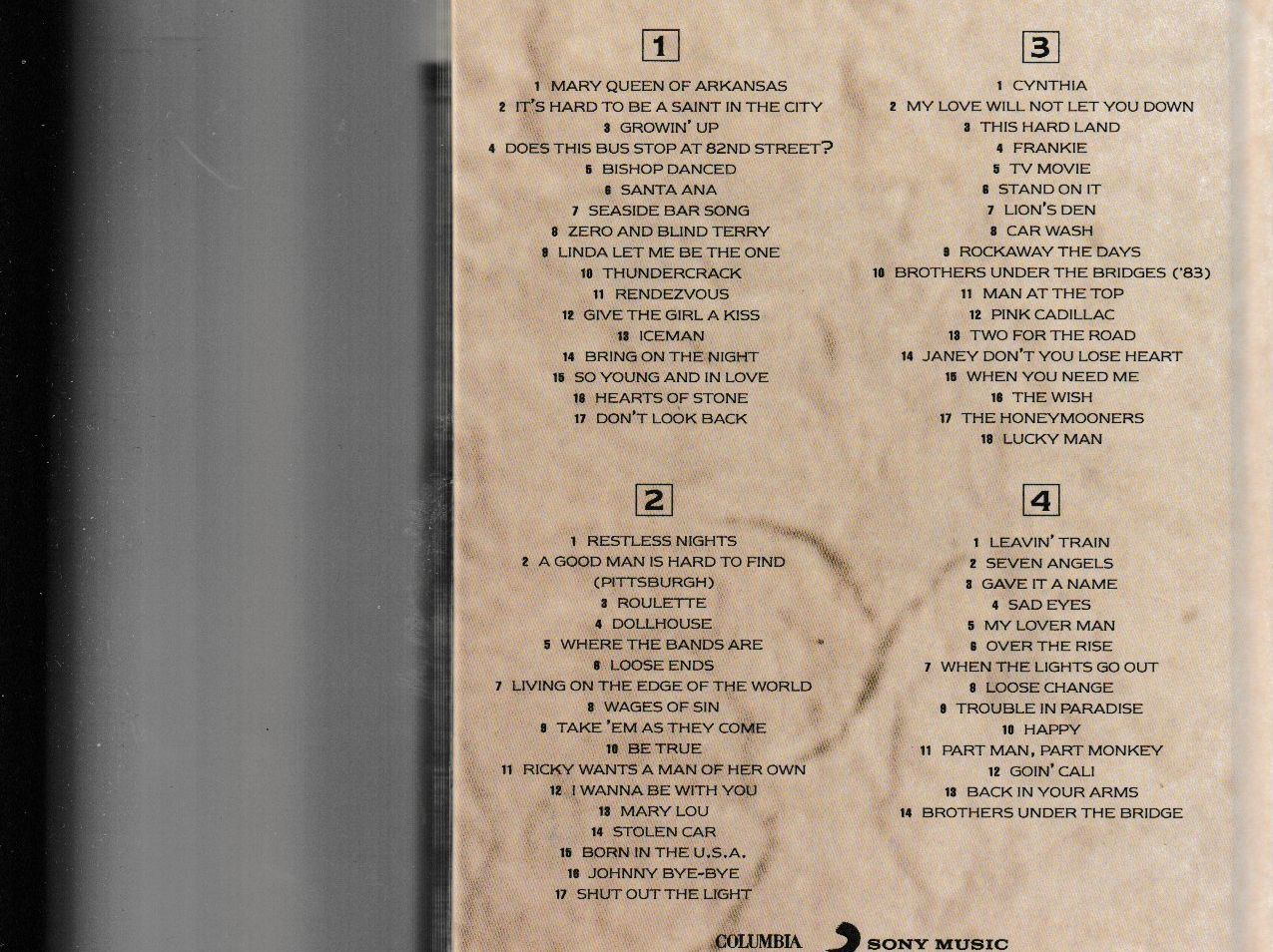 CD: Bruce Springsteen - Tracks – Usato da Chur venduto da zowie72 1