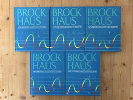Brockhaus Naturwissenschaften und Technik, 5 Bände