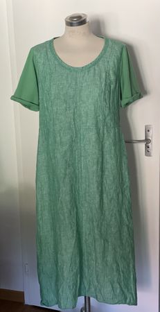 Doris Streich Leinenkleid Gr.42