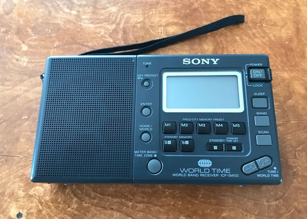 SONY Radio récepteur de bande mondiale 12 bandes ICF-SW11 | SW Introductory Model (Jap