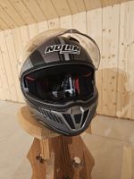 Motorradhelm Nolan N86 grau schwarz guter Zustand