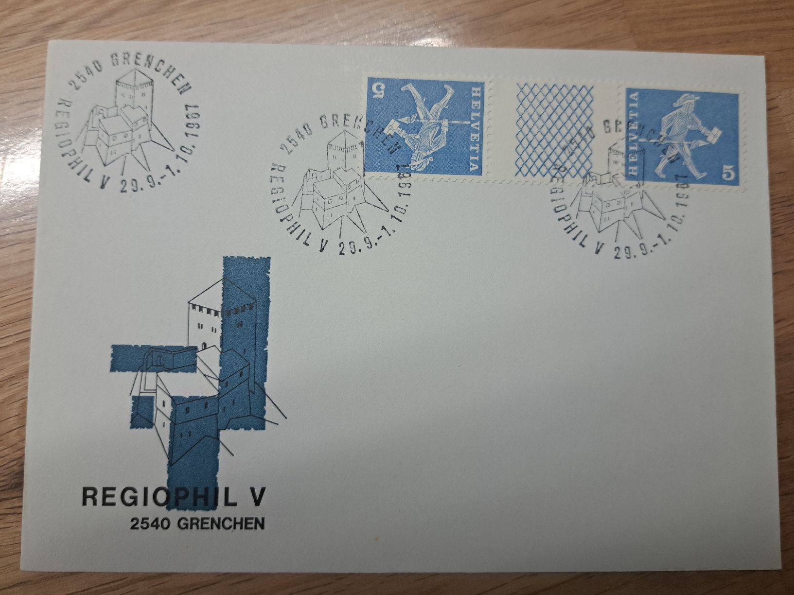 Tutti i francobolli: Briefmarkencouvert Helvetia 1960 – Usato da Chur venduto da linda-schlitzohr 1