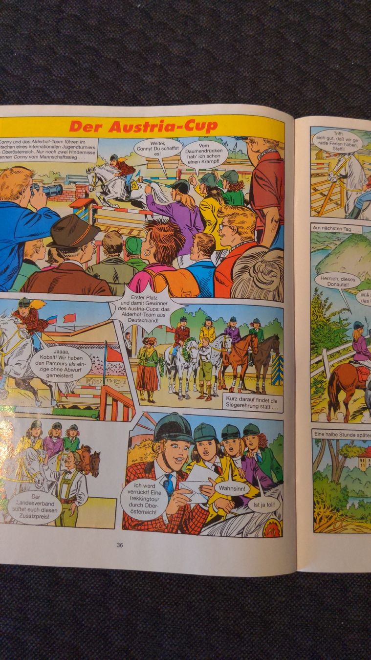 Fumetti: Conny Comic-Sonderheft #1 - Meine schönsten Pferdecomics – Usato da Niederscherli venduto da Mon_Art 4