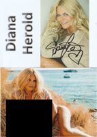 Diana Herold / Originalautogramm