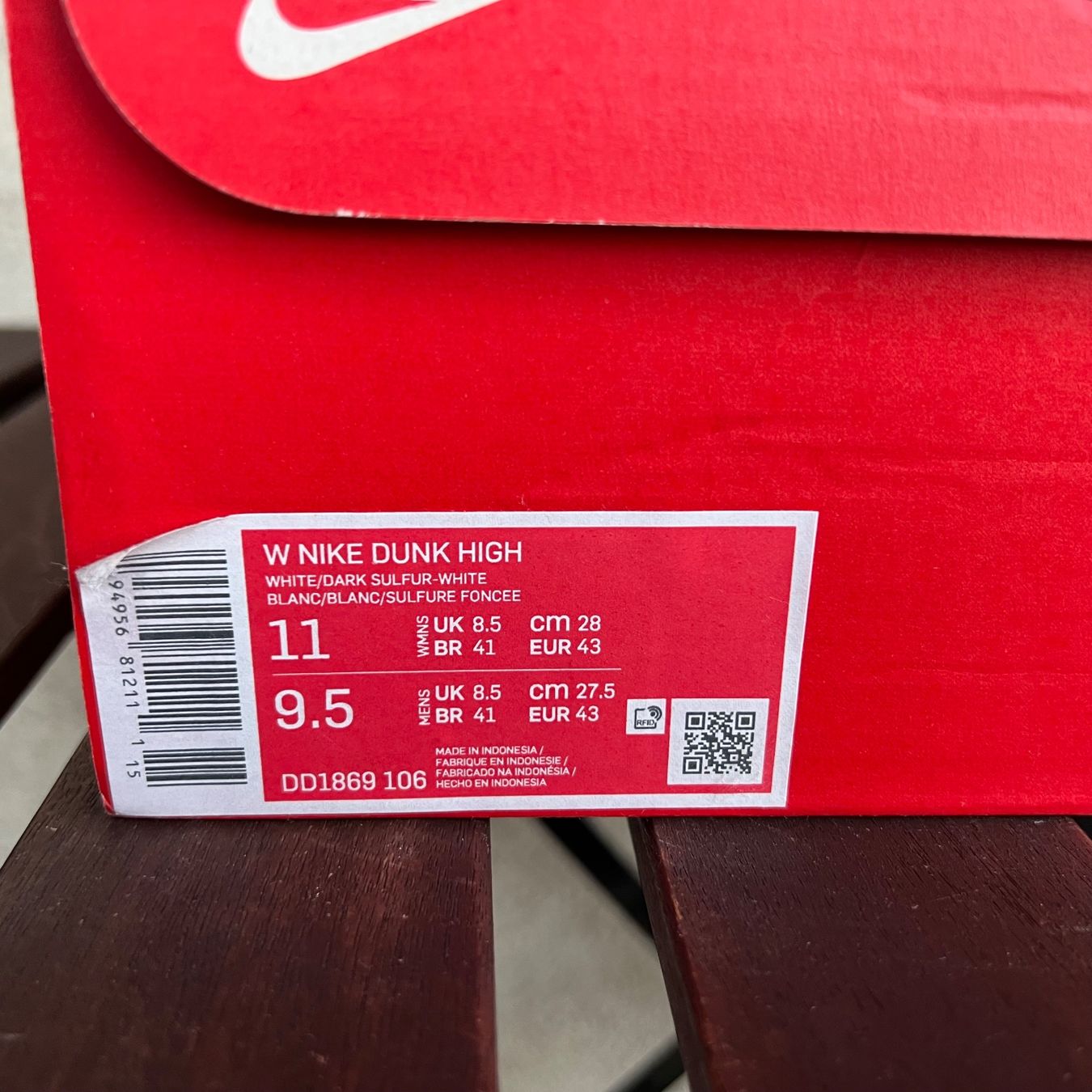 Nike Herrenschuhe: Nike Dunk High Sulfur 43 – Neu und originalverpackt aus Oberrieden von daniel_shnshn 9