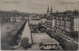 LUZERN - Nationalquai - 1906