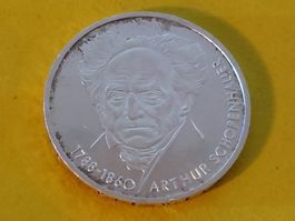 Deutschland 10 Mark "Arthur Schopenhauer" 1988 D Silber