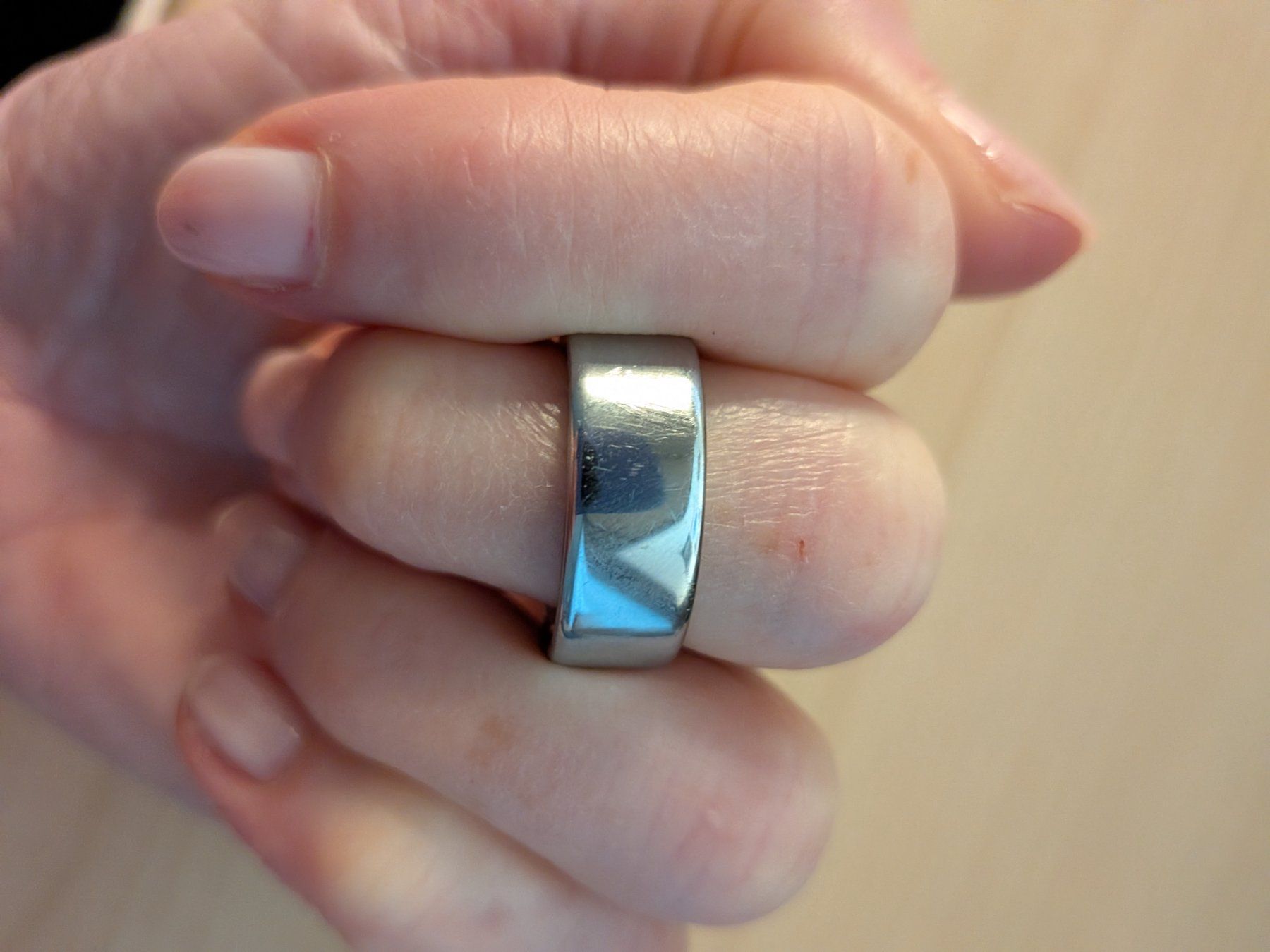 Oura Anelli: Oura Ring 4, silber, Grösse 7 – Usato da Ins venduto da Murmeltier60 5