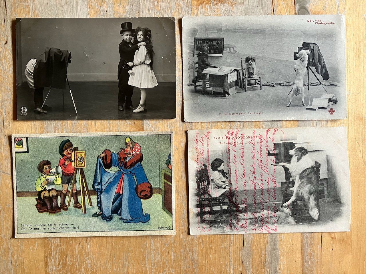 Cartoline postali: Juxkarten mit Photographie – Usato da Nesslau venduto da andi_hon