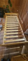 Ausziehbett Holz 90x200