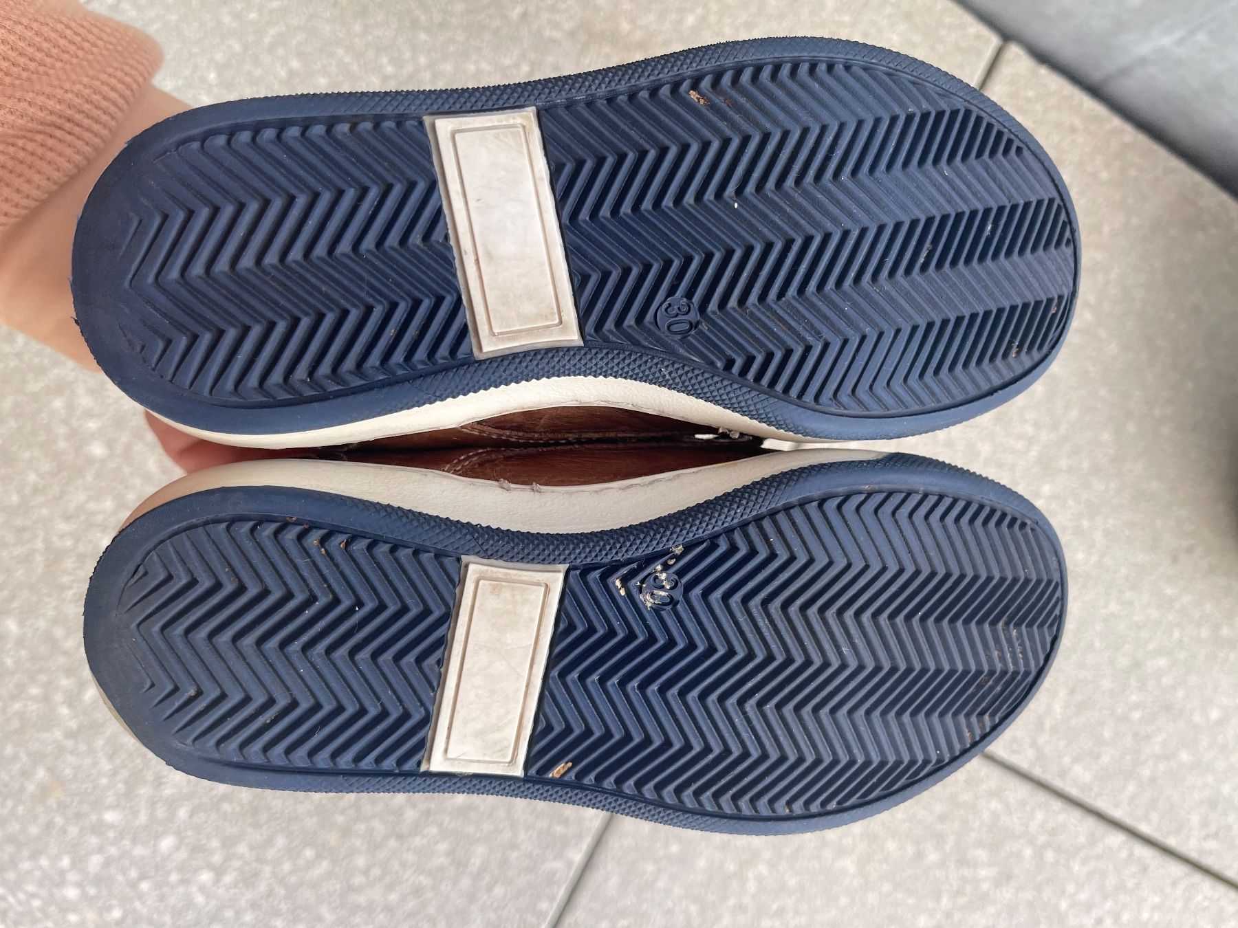Schuhe für Jungen: fullstop Schnüreschuhe Leder braun Gr. 30 – Gebraucht aus Brütten von Rod816 4