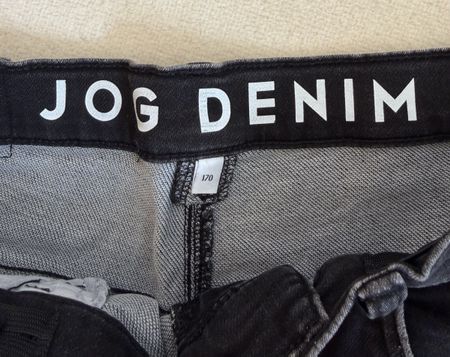2 Paar Jeans-Shorts Flex Jog-Denim von C&A in schwarz