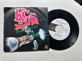 K.C. & THE SUNSHINE BAND tolle Single Please don't go Italy