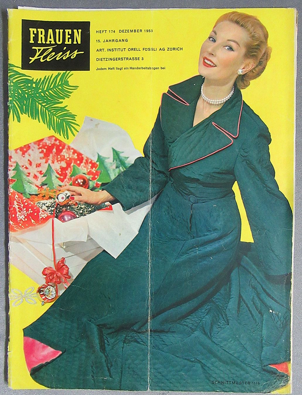 Riviste & Magazine: Frauen Fleiss - Heft 174 Dez. 1953 - mit Handarbeitsbeilage – Usato da Auenstein venduto da Padabimbim