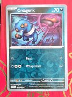 Croagunk - Pokemon Reverse Holo Scarlet Violet Base